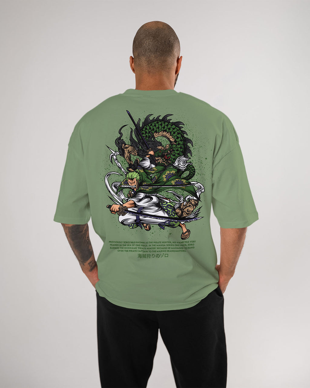Zoro One Piece Oversized T-Shirt